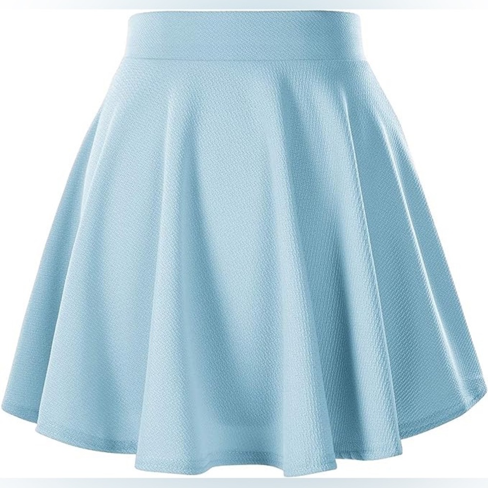 Flared Casual Mini Skater Skirt